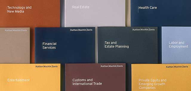 Katten Muchin Zavis practice folders